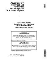 Preview for 1 page of PowerTech 4045HF280 Operating Instructions Manual