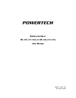 PowerTech MB-3680 User Manual preview