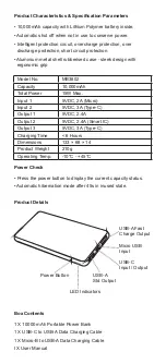 Предварительный просмотр 2 страницы PowerTech MB3802 User Manual