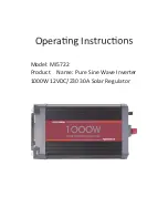 PowerTech MI5722 Operating Instructions Manual preview