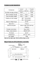 Preview for 3 page of PowerTech MP-3760 User Manual