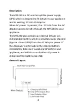 Предварительный просмотр 2 страницы PowerTech MP5240 User Manual