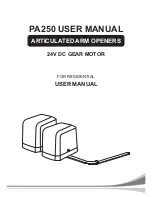 Preview for 1 page of PowerTech PA250 User Manual