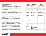 Preview for 3 page of PowerTech Promate 100 Manual