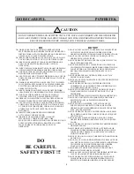 Preview for 5 page of PowerTek 516 Operation & Maintenance Manual