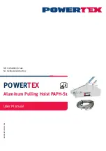 Preview for 1 page of POWERTEX 16.25PAPHS10080 User Manual