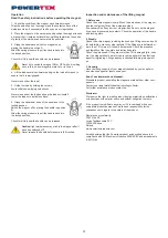 Preview for 4 page of POWERTEX 16.45PLM001 Instructions For Use Manual