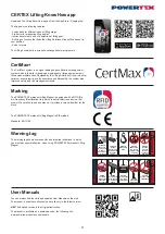 Preview for 9 page of POWERTEX 16.45PLM001 Instructions For Use Manual