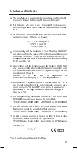 Preview for 33 page of POWERTEX P0904 Instructions For Use Manual