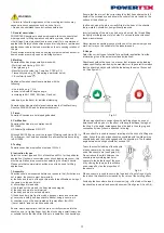 Preview for 3 page of POWERTEX PBSB Instructions For Use Manual