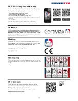 Preview for 17 page of POWERTEX PLH-S1 Instructions For Use Manual