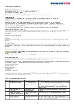 Preview for 5 page of POWERTEX PTJ-S1 Instructions For Use Manual