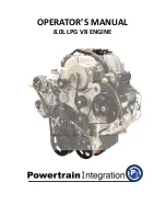 Preview for 1 page of Powertrain 8.0L LPG V8 Operator'S Manual