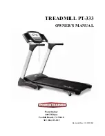 PowerTrainer PT-333 Owner'S Manual preview