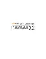 POWERUCC Panorama X2 Blackbox Manual preview