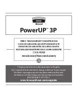 Preview for 1 page of PowerUp USA Gear S17 Back Pack Manual