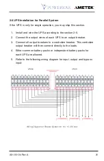 Предварительный просмотр 21 страницы Powervar AMETEK 3300 Series User Manual