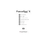 Preview for 1 page of PowerVision PowerEgg X Quick Start Manual