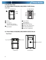 Preview for 5 page of PowerWalker 1200 SH Quick Start Manual