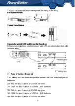 Preview for 4 page of PowerWalker BP A36RM-6x9Ah How To Assemble