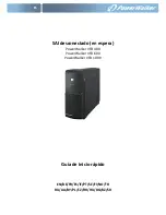 Preview for 25 page of PowerWalker VFD 1000 Quick Start Manual