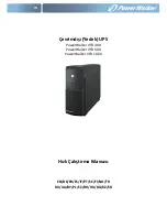 Preview for 73 page of PowerWalker VFD 1000 Quick Start Manual