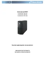 Preview for 81 page of PowerWalker VFD 1000 Quick Start Manual