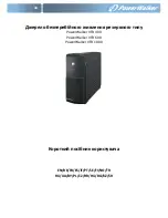 Preview for 89 page of PowerWalker VFD 1000 Quick Start Manual