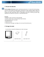 Preview for 4 page of PowerWalker VFD 400 IEC Quick Start Manual