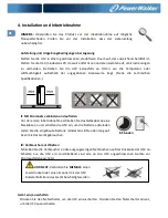 Preview for 14 page of PowerWalker VFD 400 Quick Start Manual