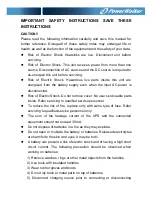 Preview for 2 page of PowerWalker VFD 600 APFC Manual