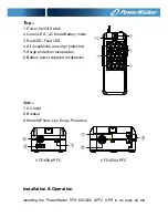 Preview for 4 page of PowerWalker VFD 600 APFC Manual