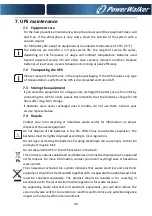 Preview for 46 page of PowerWalker VFI 10000 ICR IoT Manual