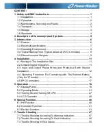 Preview for 2 page of PowerWalker VFI 10000T LCD Manual