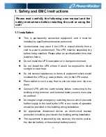 Preview for 4 page of PowerWalker VFI 10000T LCD Manual