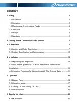 Preview for 2 page of PowerWalker VFI 10000TCP 3/1 Manual