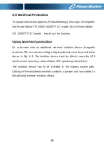 Preview for 51 page of PowerWalker VFI 10000TCP 3/1 Manual