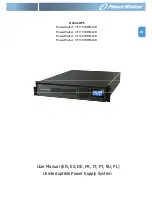 PowerWalker VFI 1000RM LCD User Manual preview