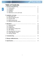 Preview for 2 page of PowerWalker VFI 1000RM LCD User Manual