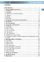 Preview for 2 page of PowerWalker VFI 1000RT User Manual
