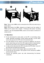 Preview for 13 page of PowerWalker VFI 1000RT User Manual