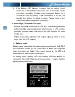 Preview for 10 page of PowerWalker VFI 1000T/E LCD User Manual