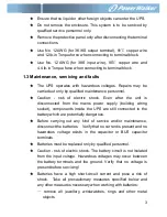 Preview for 6 page of PowerWalker VFI 1000T LCD Manual