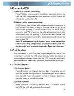 Preview for 18 page of PowerWalker VFI 1000T LCD Manual