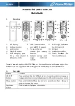 Preview for 2 page of PowerWalker VI 1000 CSW Quick Manual