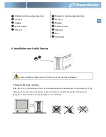 Preview for 6 page of PowerWalker VI 1000 SE Quick Start Manual