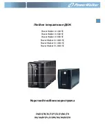 Preview for 122 page of PowerWalker VI 1000 SE Quick Start Manual