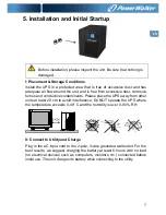 Preview for 11 page of PowerWalker VI 1000T/HID Quick Start Manual