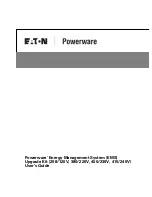 Powerware 208/120V User Manual предпросмотр