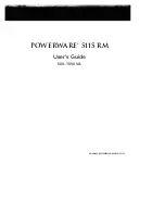 Предварительный просмотр 1 страницы Powerware 5115 RM User Manual